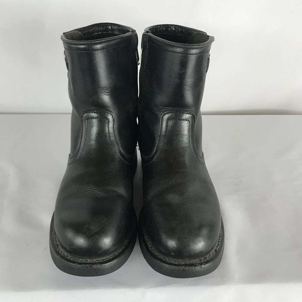 HARLEY DAVIDSON MENS SIZE 8 LEATHER BOOTS